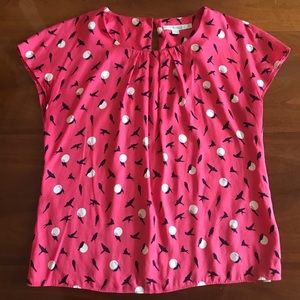 Boden Ravello Silk Blend Blouse